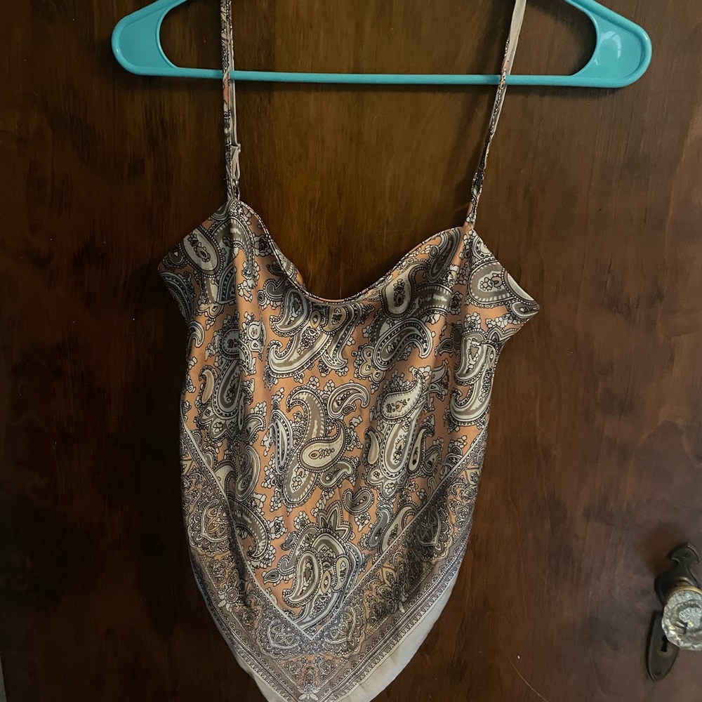 Paisley Print Women's Top